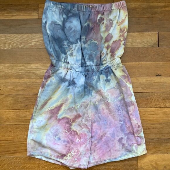 Free People Riverside Tool & Dye French Terry One Piece XS - Picture 6 of 8